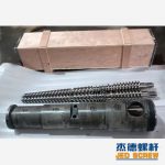 杰德 51／105锥形双螺杆机筒 pvc型材专用 技术精湛 源头厂家 保质出货 畅销国内外-星空网页版