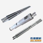 杰德 PE双壁波纹管挤出机平双、锥双螺杆机筒 塑化优良 挤出量大-星空网页版